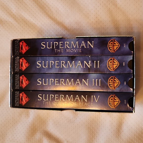 THE SUPERMAN COMPLETE COLLECTION VHS FEATURING CHRISTOPHER REEVE - Picture 2 of 5